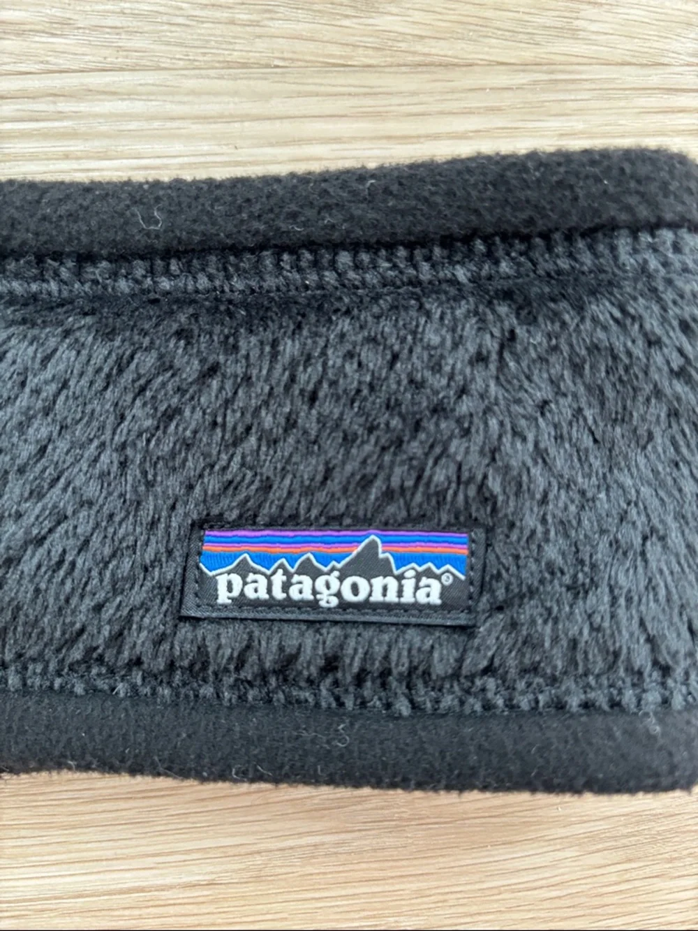 PATAGONIA Re-Tool Headbands x2 black earband head band ear band ear warmer - Picture 4 of 4